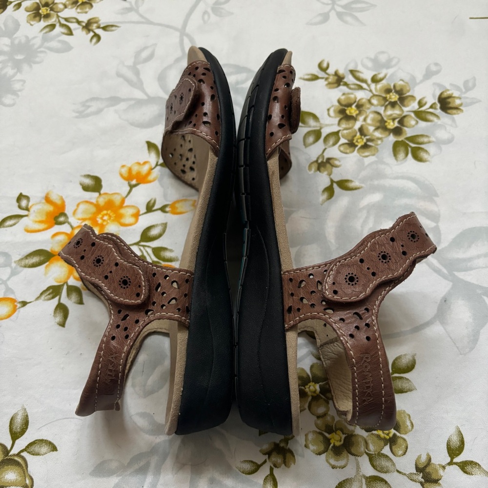 Romika Size 38 Brown Sandals NWOT - Picture 6 of 9